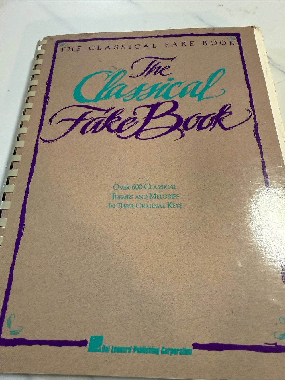 The Classical Fake Book – Teal & Purple Cover Edition
